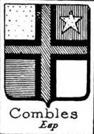 Combles Coat of Arms / Family Crest 2