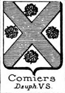 Comiers Coat of Arms / Family Crest 0