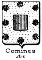 Comines Coat of Arms / Family Crest 0
