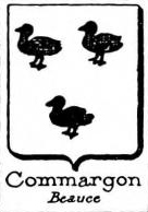 Commargon Coat of Arms / Family Crest 0
