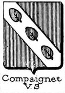 Compaignet Coat of Arms / Family Crest 0