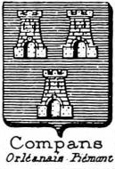 Compans Coat of Arms / Family Crest 3