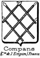 Compans Coat of Arms / Family Crest 4