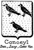 Conceyl Coat of Arms / Family Crest 0