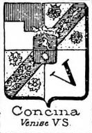 Concina Coat of Arms / Family Crest 1