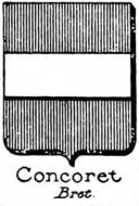 Concoret Coat of Arms / Family Crest 0