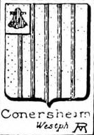 Conersheim Coat of Arms / Family Crest 0