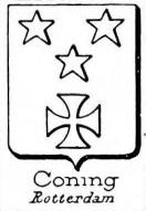 Coning Coat of Arms / Family Crest 1