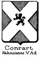 Conrart Coat of Arms / Family Crest 0