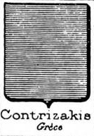 Contrizakis Coat of Arms / Family Crest 0