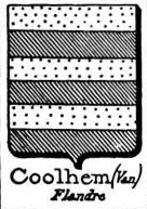 Coolhem Coat of Arms / Family Crest 0