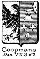 Coopmans Coat of Arms / Family Crest 1