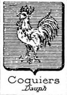 Coquiers Coat of Arms / Family Crest 0