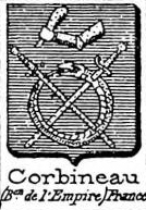 Corbineau Coat of Arms / Family Crest 1