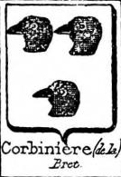 Corbiniere Coat of Arms / Family Crest 0