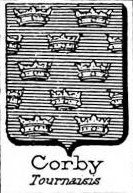 Corby Coat of Arms / Family Crest 3
