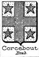 Corcebout Coat of Arms / Family Crest 0