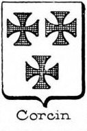 Corcin Coat of Arms / Family Crest 0