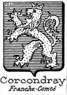Corcondray Coat of Arms / Family Crest 0