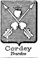 Cordey Coat of Arms / Family Crest 0