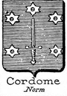 Cordome Coat of Arms / Family Crest 0