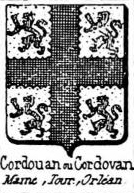 Cordouan Coat of Arms / Family Crest 1