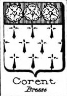 Corent Coat of Arms / Family Crest 0