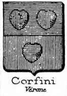 Corfini Coat of Arms / Family Crest 1