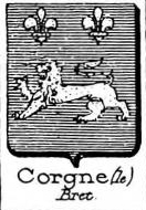 Corgne Coat of Arms / Family Crest 0
