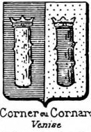 Corner Coat of Arms / Family Crest 9