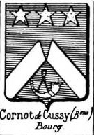 Cornot Coat of Arms / Family Crest 0