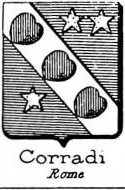 Corradi Coat of Arms / Family Crest 2