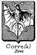Corre Coat of Arms / Family Crest 1