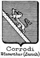 Corrodi Coat of Arms / Family Crest 0
