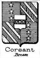 Corsant Coat of Arms / Family Crest 0