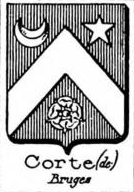 Corte Coat of Arms / Family Crest 8