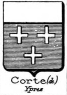 Corte Coat of Arms / Family Crest 9