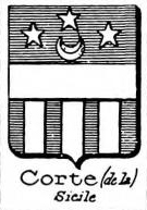 Corte Coat of Arms / Family Crest 14