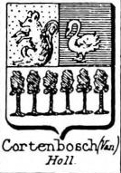 Cortenbosch Coat of Arms / Family Crest 0