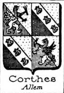 Corthes Coat of Arms / Family Crest 0