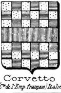 Corvetto Coat of Arms / Family Crest 1