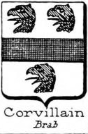 Corvillain Coat of Arms / Family Crest 0