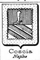 Coscia Coat of Arms / Family Crest 2