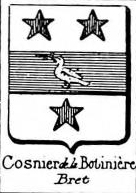 Cosnier Coat of Arms / Family Crest 0