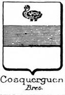 Cosquerguen Coat of Arms / Family Crest 0