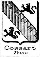 Cossart Coat of Arms / Family Crest 3