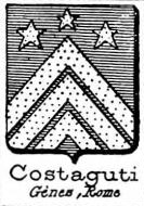 Costaguti Coat of Arms / Family Crest 1