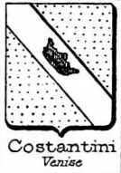 Costantini Coat of Arms / Family Crest 5
