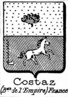 Costaz Coat of Arms / Family Crest 0