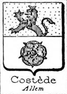 Costede Coat of Arms / Family Crest 0